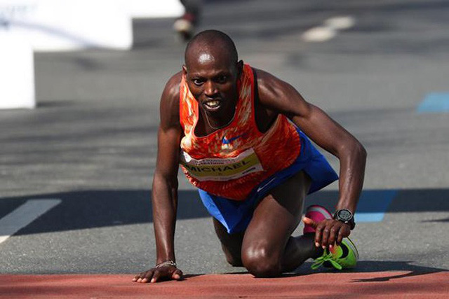 VĐV M.Kunyuga tại giải Marathon Hannover